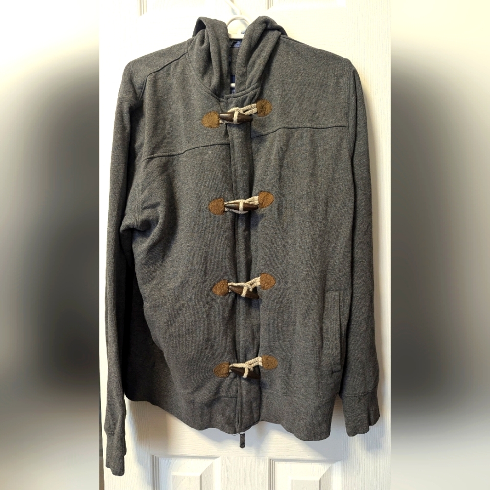 Massimo Dutti Size M Menswear Sports Duffle Hooded Jacket
